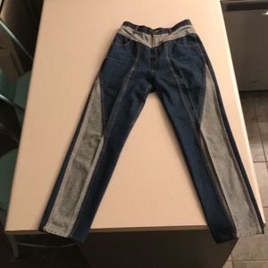 rare vintage guess two toned jeans by Marciano